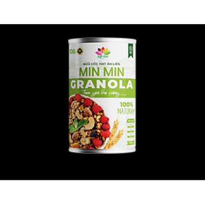 Ngũ Cốc Hạt Ăn Liền Min Min - Ngũ Cốc GRANOLA MIN MIN 2 HỘP (1KG)