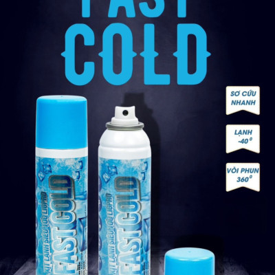Chai xịt lạnh siêu tốc Ligpro 200ml, dùng trong chấn thương thể thao