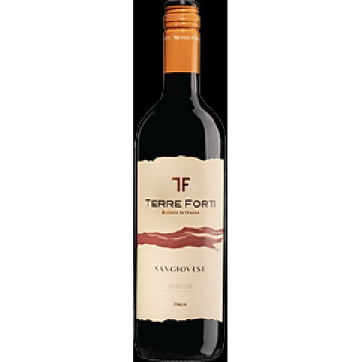 Rượu vang đỏ Ý Terre Forti Sangiovese Rubicone 12% độ