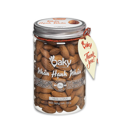Quà Tặng Oaky - Combo Hạt Dinh Dưỡng Cao Cấp - ÓC CHÓ ĐỎ, HẠNH NHÂN, HẠT HỖN HỢP - Tặng Túi Giấy