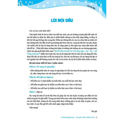Sách - Global Success - Bộ Đề Kiểm Tra Định Kỳ 4 Kỹ Năng Tiếng Anh Lớp 6 - Có Đáp Án - Tập 2 - Minh Thắng