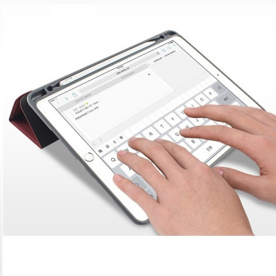Bao da Mutural Tailor dựng đứng có khay bút dành cho iPad 10.2 inch ( 2019 ) - Hàng chính Hãng