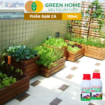Phân Đạm Cá Greenhome, Minro, Chai 100ml, Hữu Cơ Giúp Thân, Rễ Cây Khoẻ, Siêu Chồi Và Hoa Phù Hợp Cho Hoa Hồng, Rau