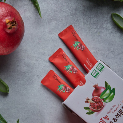 THẠCH NHA ĐAM SÂM VỊ LỰU ĐỎ KDY ALOE COMBO X3