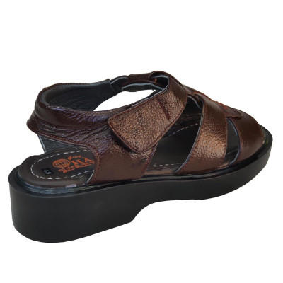 Giày Sandal Nam Da Bò Thật TiTi ĐÔ Cao Cấp DNA2136