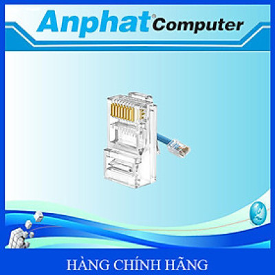 Đầu Bấm Mạng ENSOHO RJ-45 Cat 6 EN-RJ45C6B ( 100 cái/túi ) - Hàng Chính Hãng 