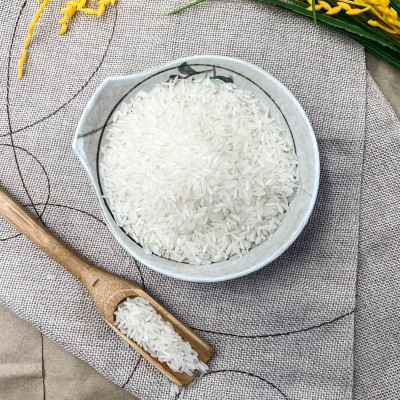 Gạo Gia Đình - Túi 5kg - Dẻo Vừa, Tơi Cơm, Thơm Nhẹ