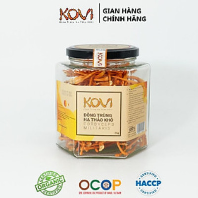 Đông trùng hạ thảo KOVI khô sấy thăng hoa 25g | Loại đẹp chất lượng cao tốt cho sức khỏe