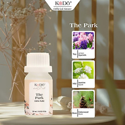 Tinh Dầu Nước Hoa Nguyên Chất  KODO The Park Hương Khách Sạn Sang Trọng, Tươi Mát - Luxury Collection - Làm Thơm Phòng, Không Gian, Quần Áo - 10/50/100/500ml