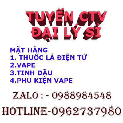 Thuốc khói lá điện tử vaper