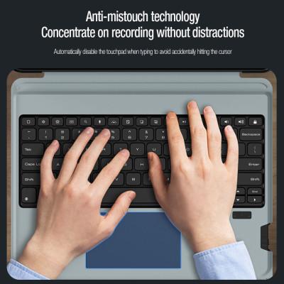 Bao Da Kèm Bàn Phím Nillkin Bumper Combo Case Keyboard cho iPad Pro 11 inch & iPad Pro 13 inch M4 2024 - Hàng Chính Hãng