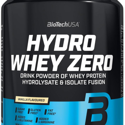 BiotechUSA HYDRO WHEY ZERO, 100% Whey Protein Hydrolyzed (4LBS), Hỗ Trợ Phục Hồi,  Phát Triển Cơ Bắp