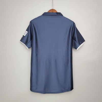 Áo Bóng Đá Retro PSG 2001 - Sân Nhà bản cao cấp vải Cotton Polyester