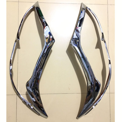 Ốp Viền Đèn Pha Hậu Mạ Crom Cho Xe Ô Tô - Fortuner 2012-2016