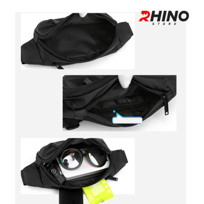 Túi đeo chạy bộ thể thao Rhino B407 nam nữ vải không thấm nước hàng chính hãng