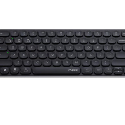 [ Hàng Chính Hãng ] Bàn phím không dây Rapoo E9050L - Bluetooth & WIFI 2.4G - dùng cho Windows & Mac - BH 24 tháng