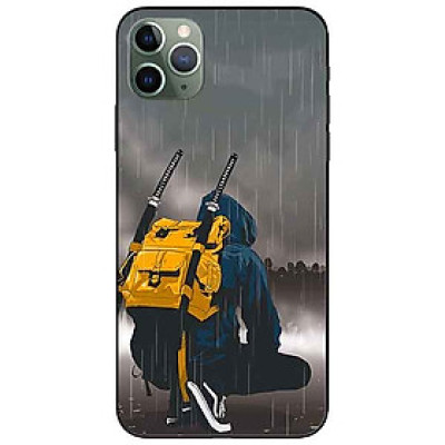 Ốp lưng in cho Iphone 11 Pro Mẫu Dưới Mưa
