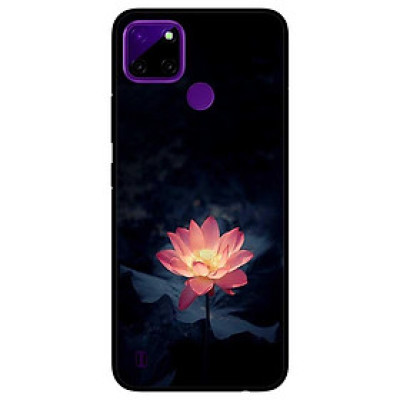 Ốp lưng dành cho Realme C21Y - C25Y mẫu Sen Hồng Trong Đêm