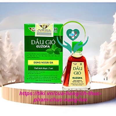 Dầu gió Euzofa Kingphar, chai 7ml