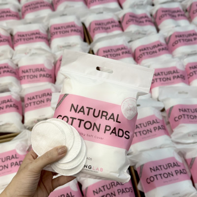 Bông tẩy trang 100% cotton tự nhiên