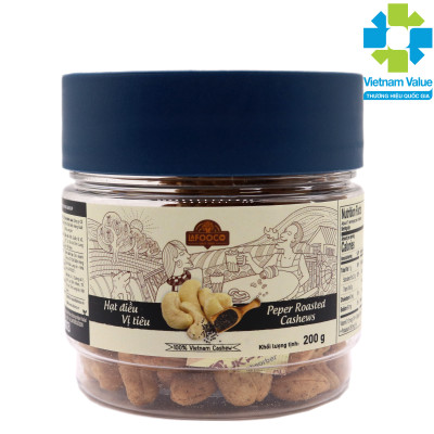  Hạt điều vị tiêu 200g LAFOOCO Pepper Roasted Cashew Nuts