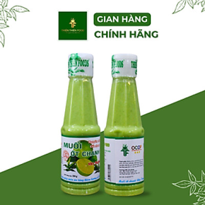 Muối Ớt Chanh Xanh 250g, Muối Chấm Hải Sản Nha Trang Thương Hiệu Thiên Thiên Food