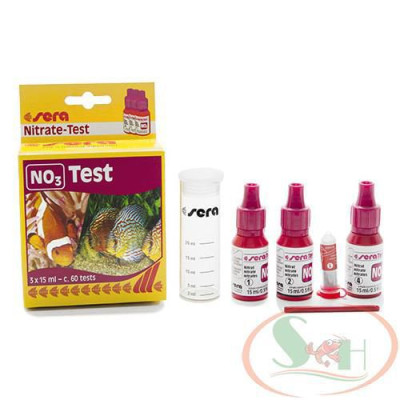 Bộ Sera No3 Test kiểm tra nitrate nước ao hồ bể cá tép thủy sinh