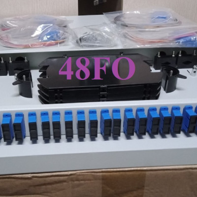 Hộp phối quang  48FO SC Single mode, đầy đủ phụ kiện, nhập khẩu chính hãng