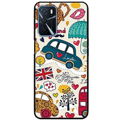Ốp lưng dành cho Oppo A16 mẫu Họa Tiết England