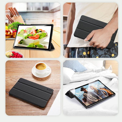 Bao da cho Samsung Galaxy Tab A9 2023 chính hãng Dux Ducis Domo - Hàng chính hãng 