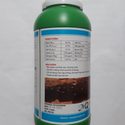 Phân Dơi Hyper Growth giúp Kích Rễ - Bung đọt - Lớn trái - Kháng sâu bệnh Chai 180ml