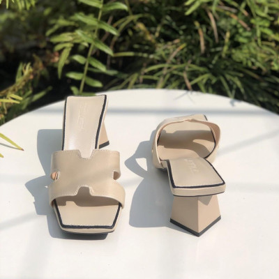 Guốc nữ 5 phân chữ H hot trend trẻ trung năng động 21421