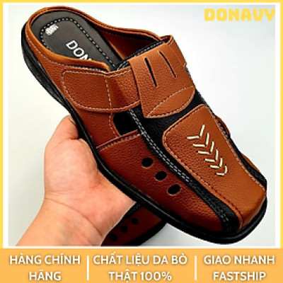   GIÀY DA LƯỜI NAM DONAVY THỜI TRANG MAY QUAI RẤT CHẮC CHẮN DGKM