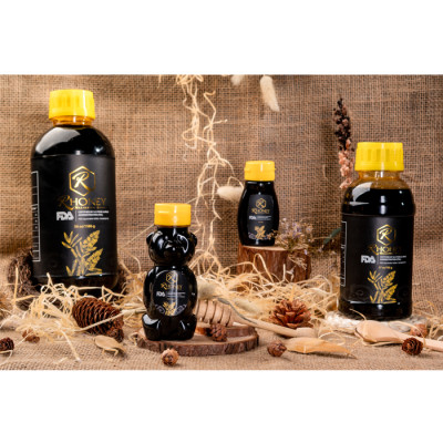 Mật ong rừng hữu cơ RHONEY - 1586g ( 2020 - Nắp trắng) 
