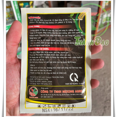 Phân Bón Hữu Cơ Bio Delta HC Rootket AMINO 30ml - Siêu Ra Rễ, đẻ Nhánh, Tăng đề Kháng, Mập đọt