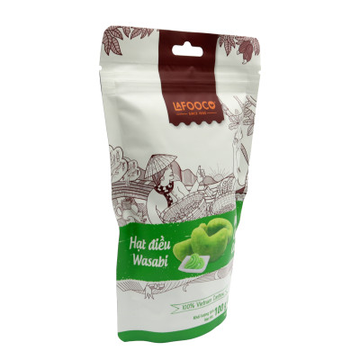 Hạt điều wasabi LAFOOCO túi 100g