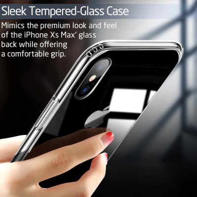 Ốp lưng silicon chống sốc cho iPhone X / Xs hiệu Likgus Crashproof giúp chống chịu mọi va đập  - Hàng chính hãng