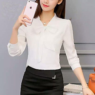 ÁO THẮT NƠ DỂ THƯƠNG MINA