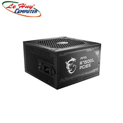Nguồn máy tính MSI MAG A750GL PCIE5 750W 80 Plus Gold MAG-A750GL-PCIE5 Hàng Chính Hãng