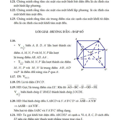 RÈN LUYỆN TƯ DUY GIẢI TOÁN HÌNH HỌC 12_KV