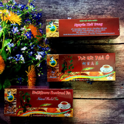 Combo 3 Hộp Trà Hà Thủ Ô  (Hộp 50 Túi Lọc X 2g)- Nguyên Thái Trang – Thảo Dược Thiên Nhiên – Tốt Cho Sức Khỏe