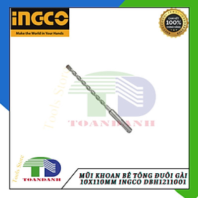 Mũi khoan bê tông đuôi gài 10x110mm ingco DBH1211001
