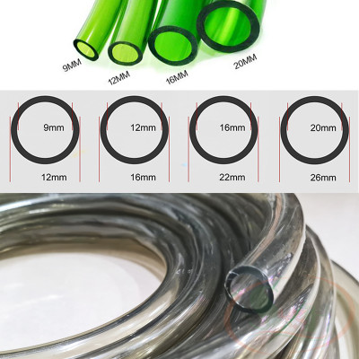 Ống dây chống gập 9 / 12 / 16 / 20 mm in out lọc thùng thay nước bể cá tép thủy sinh