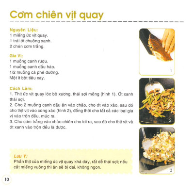 Những Món Cơm Đặc Sắc (Tái Bản)