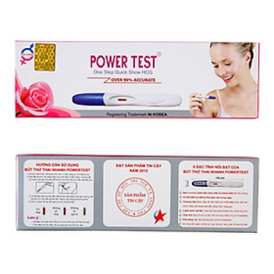 Combo 2 Bút Thử Thai Nhanh Powertest - Che Tên Sản Phẩm