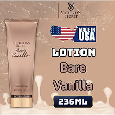 Victoria Secret Bare Vanilla Chính Hãng - Body Mist Victoria Secret Bare Vanilla 250ml & Lotion Victoria Secret Bare Vanilla Chính Hãng 236ml