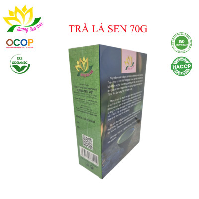 TRÀ LÁ SEN HỘP 70G - HƯƠNG SEN VIỆT