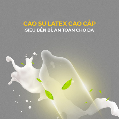 Bao cao su Shell Sensitive Prolong - Siêu mỏng 0.03mm, kéo dài thời gian - Hộp 3 cái | SHELL CHÍNH HÃNG