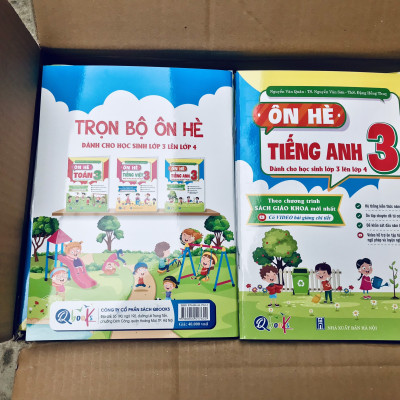 Sách - Ôn hè tiếng anh 3