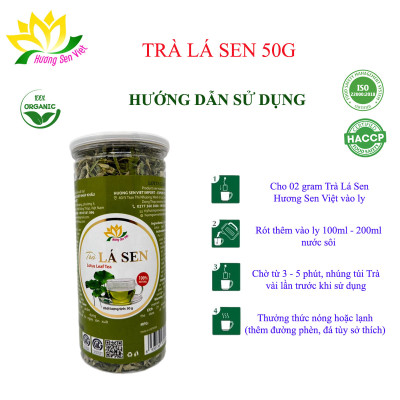 TRÀ LÁ SEN HŨ 50G - HƯƠNG SEN VIỆT